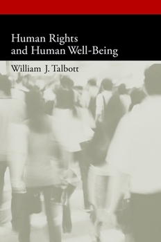 Paperback Human Rights and Human Well-Being Book
