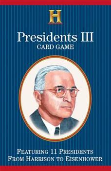 Cards Presidents III Card Game (Harrison to Eisenhower) Book