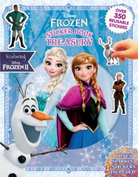 Hardcover Disney Frozen Sticker Book Treasury Book