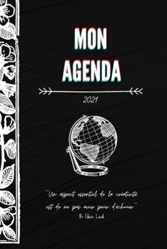 Paperback Mon agenda 2021 [French] Book