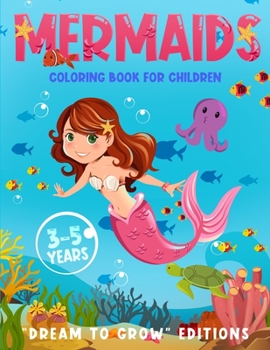 Paperback Mermaids: Coloring Book for Children 3-5 years Book