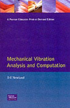 Hardcover Mechanical Vibration Analysis & Computation Book