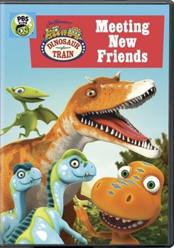 DVD Dinosaur Train: Meeting New Friends Book