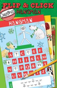 Paperback Flip & Click Christmas Hangman Book