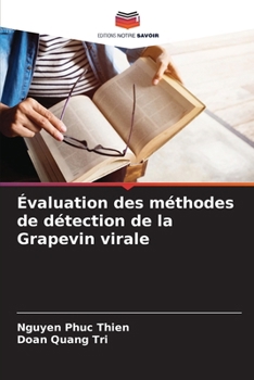 Paperback Évaluation des méthodes de détection de la Grapevin virale [French] Book