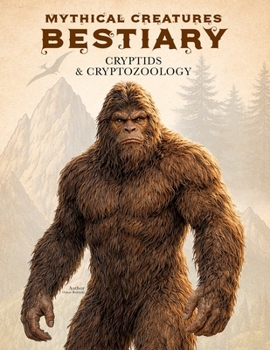 Paperback Mythical Creatures Bestiary: Cryptids & Cryptozoology: Illustrated Encyclopedia of Folklore Monsters, Beasts & Mystery Behind Bigfoot, Mothman, Skinwa Book
