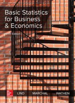 Hardcover Basic Statistics for Business and Economics Book