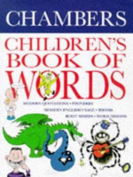 Hardcover Chambers Children's Book of Words Book