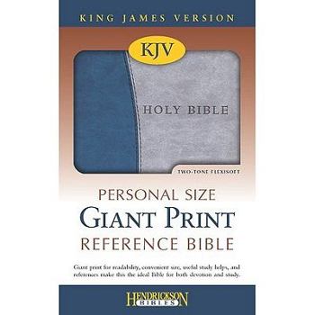 Personal Size Giant Print Reference Bible-KJV