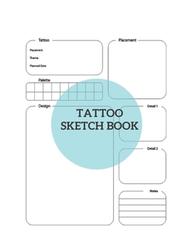 Tattoo Sketch Book: Blank Art Designs