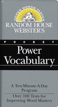 Paperback Random House Webster's Pocket Power Vocabulary Book