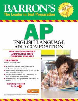 Paperback Barron's AP English Language and Composition Book