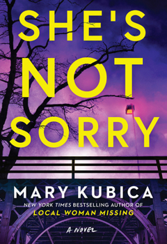 Library Binding She's Not Sorry: A Psychological Thriller [Large Print] Book