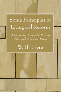 Paperback Some Principles of Liturgical Reform Book