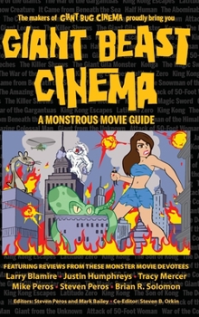 Hardcover Giant Beast Cinema - A Monstrous Movie Guide (hardback) Book