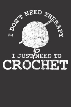 Notebook: Crochet Dot Grid 6x9 120 Pages