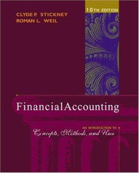 Hardcover Financial Accounting: An Introduction to Concepts, Methods, and Uses Book