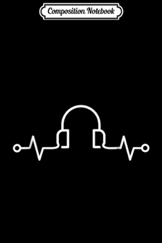 Composition Notebook: Music Producer & DJ - Headphones Journal/Notebook Blank Lined Ruled 6x9 100 Pages