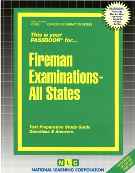 Paperback Fireman Examinations-All States Book
