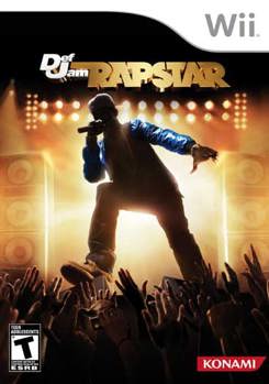 Game - Nintendo Wii Def Jam Rapstar (software) Book