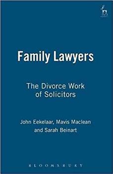 Paperback Family Lawyers: The Divorce Work of Solicitors Book