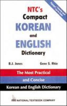 Paperback Ntc's Compact Korean and English Dictionary Book