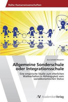 Paperback Allgemeine Sonderschule oder Integrationsschule [German] Book