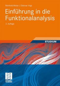 Paperback Einführung in Die Funktionalanalysis [German] Book