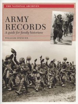 Paperback Army Records: A Guide for Family Historians Book