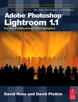 Paperback Adobe Photoshop Lightroom 1.1 for the Professional Photographer Book