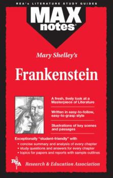 Paperback Frankenstein (Maxnotes Literature Guides) Book