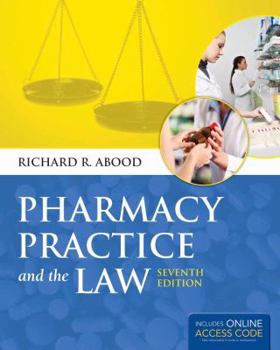 Paperback Pharmacy Practice and the Law (Book) Book