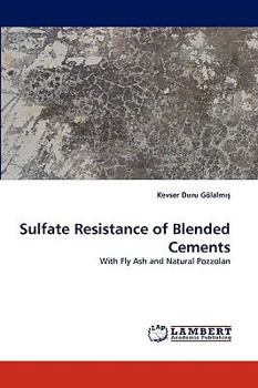 Paperback Sulfate Resistance of Blended Cements Book