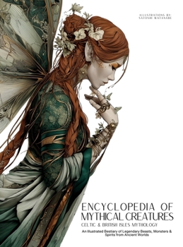 Hardcover Encyclopedia of Mythical Creatures - Celtic & British Isles Mythology: An Illustrated Bestiary of Legendary Beasts, Monsters & Spirits from Ancient Wo Book