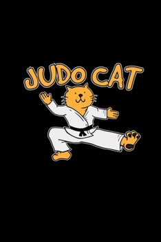 Judo cat: 6x9 JUDO | lined | ruled paper | notebook | notes