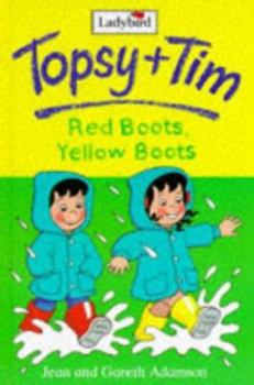 Hardcover Topsy and Tim Red Boots Yellow Boots Book