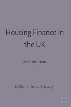 Paperback Housing Finance in the UK: An Introduction Book