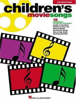 Paperback Children's Movie Songs Book