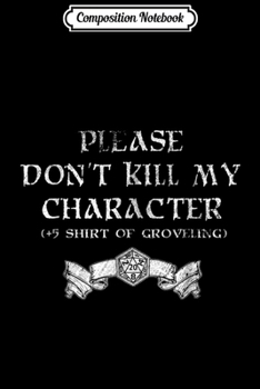 Paperback Composition Notebook: +5 of Groveling - Distressed Tabletop RPG Journal/Notebook Blank Lined Ruled 6x9 100 Pages Book