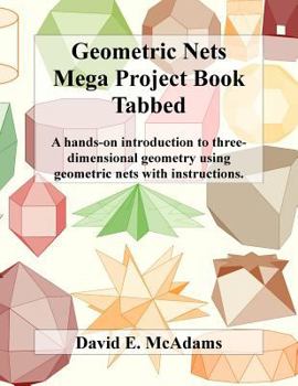 Paperback Geometric Nets Mega Project Book - Tabbed Book