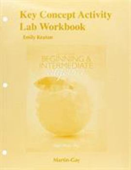Paperback Key Concept Activity Lab Workbook for Beginning & Intermediate Algebra Book