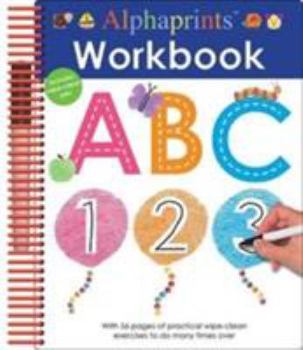 Spiral-bound Wipe Clean Alphaprints ABC Book