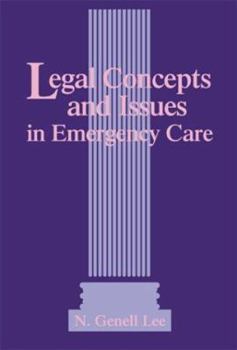 Hardcover Legal Concepts and Issues in Emergency Care Book