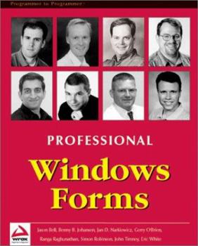 Paperback Professional Windows Forms Book