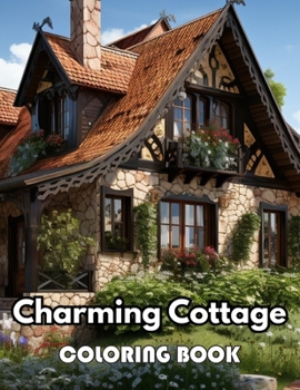 Charming Cottage Coloring Book: Beautiful Edition 100+ Unique and Beautiful High-quality Designs
