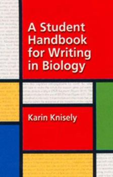 Paperback A Student Handbook for Writing in Biology Book