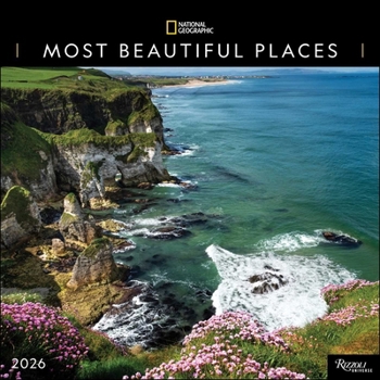 Calendar National Geographic: Most Beautiful Places 2026 Wall Calendar Book