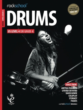 Paperback Rockschool Drums Grade 4 2018+ Book/Online Audio Book