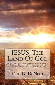 Paperback JESUS, The Lamb Of God Book