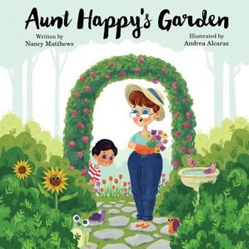 Paperback Aunt Happy's Garden Book